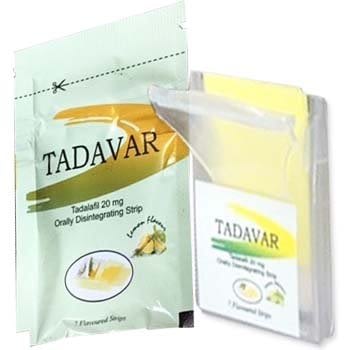 Tadavar Oral Strips 20 mg